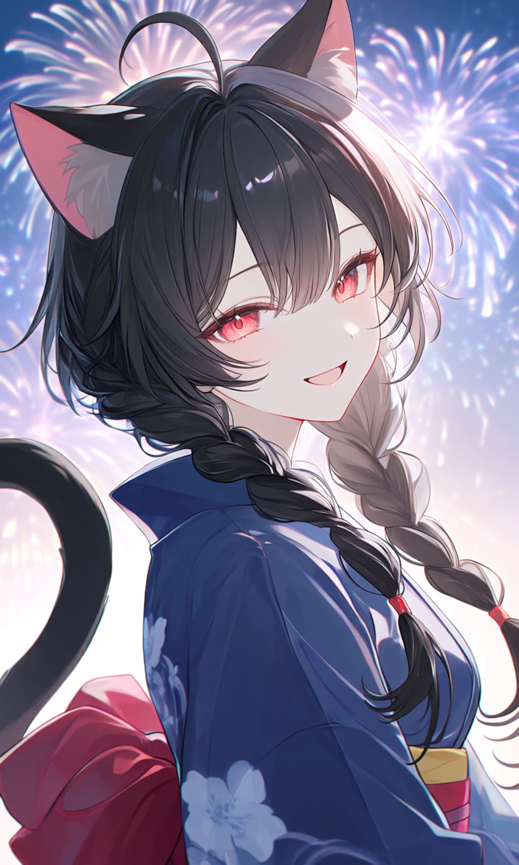 花火の日🎇にて