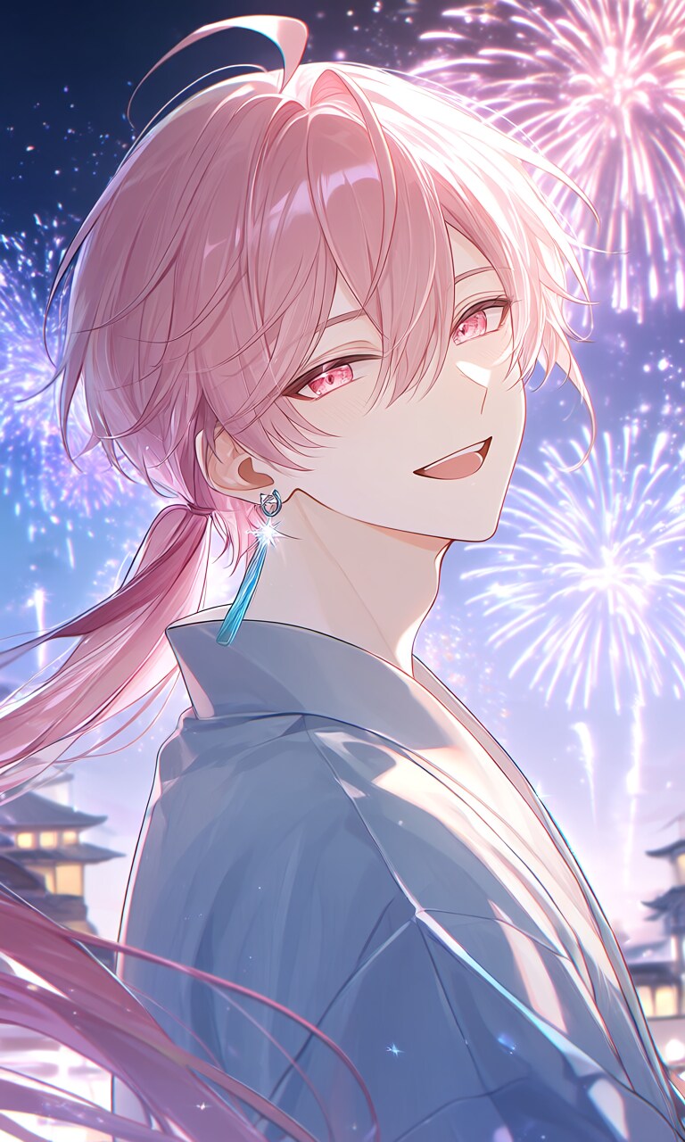 花火の日🎇にて