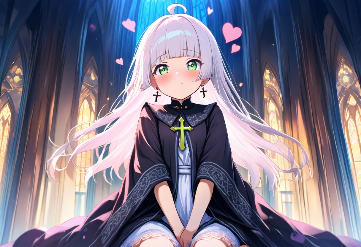 うちの聖女ちゃんが可愛くなった気がする♡　で、４モデルで比較