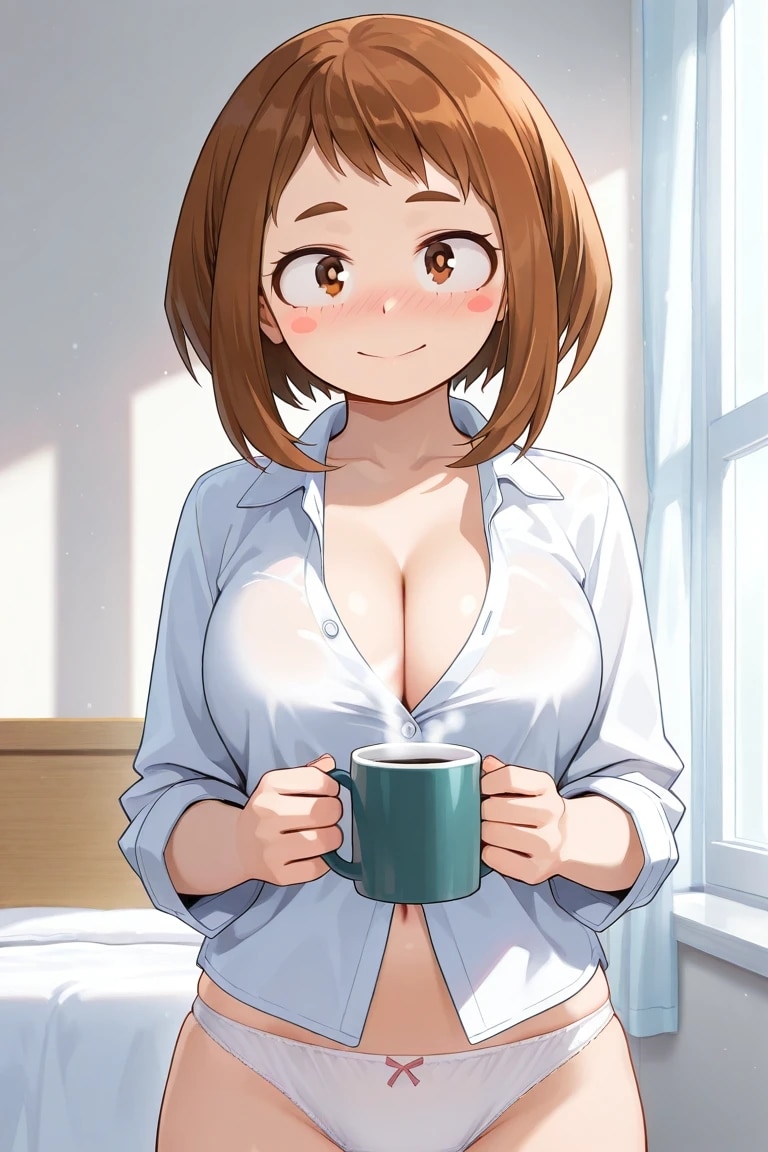 「ぼくのヒーローアカデミア」の女性陣と朝のコーヒーを飲む　A組編　リメイク