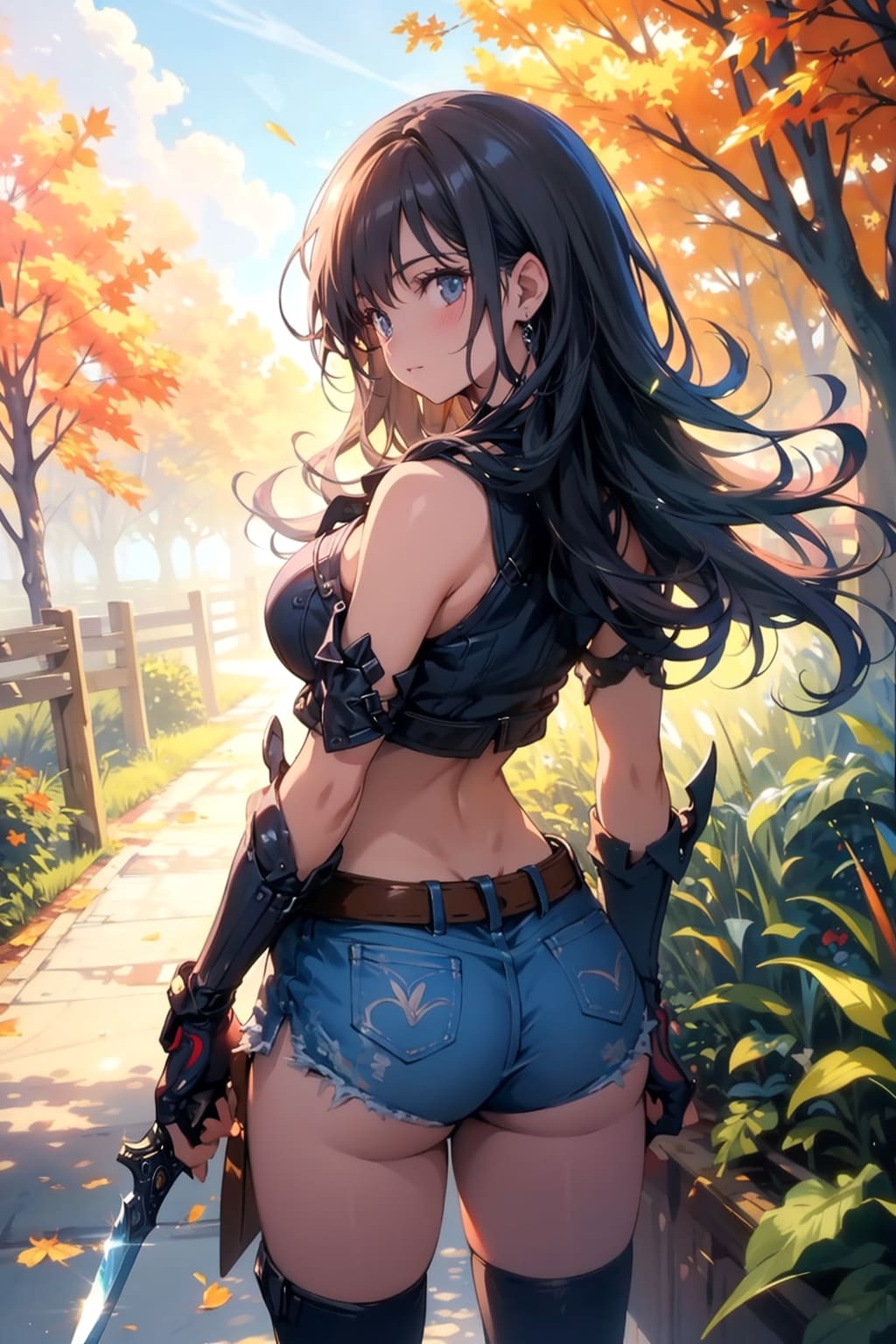 現代版女忍者 | の人気AIイラスト・グラビア