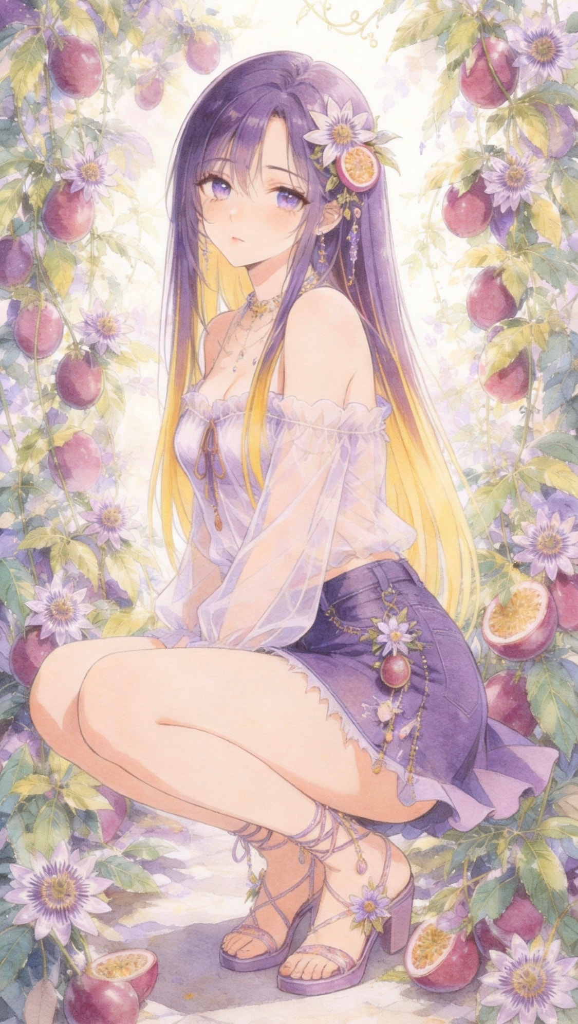 情熱の果実、パッションフルーツちゃん✨