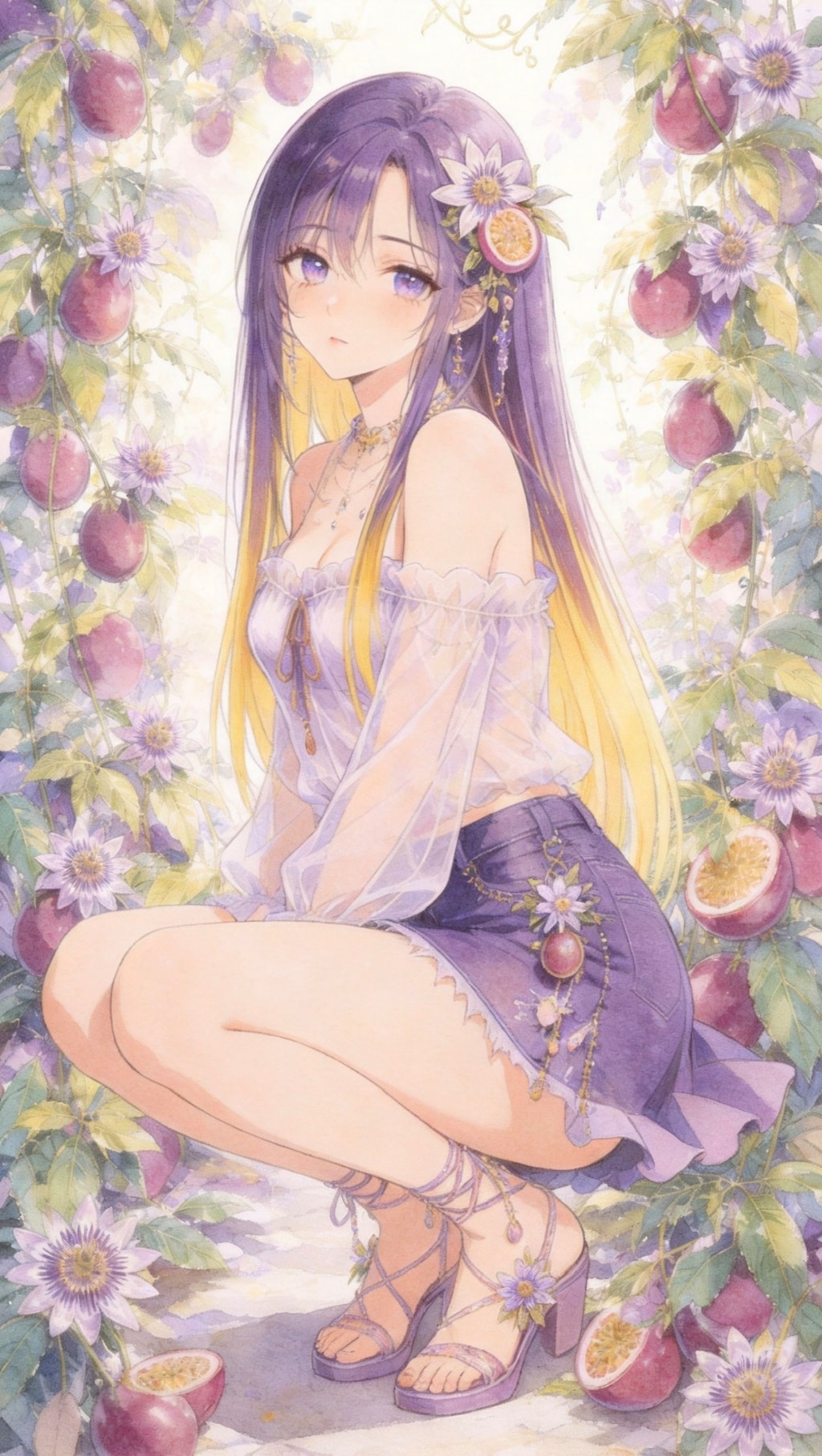 情熱の果実、パッションフルーツちゃん✨