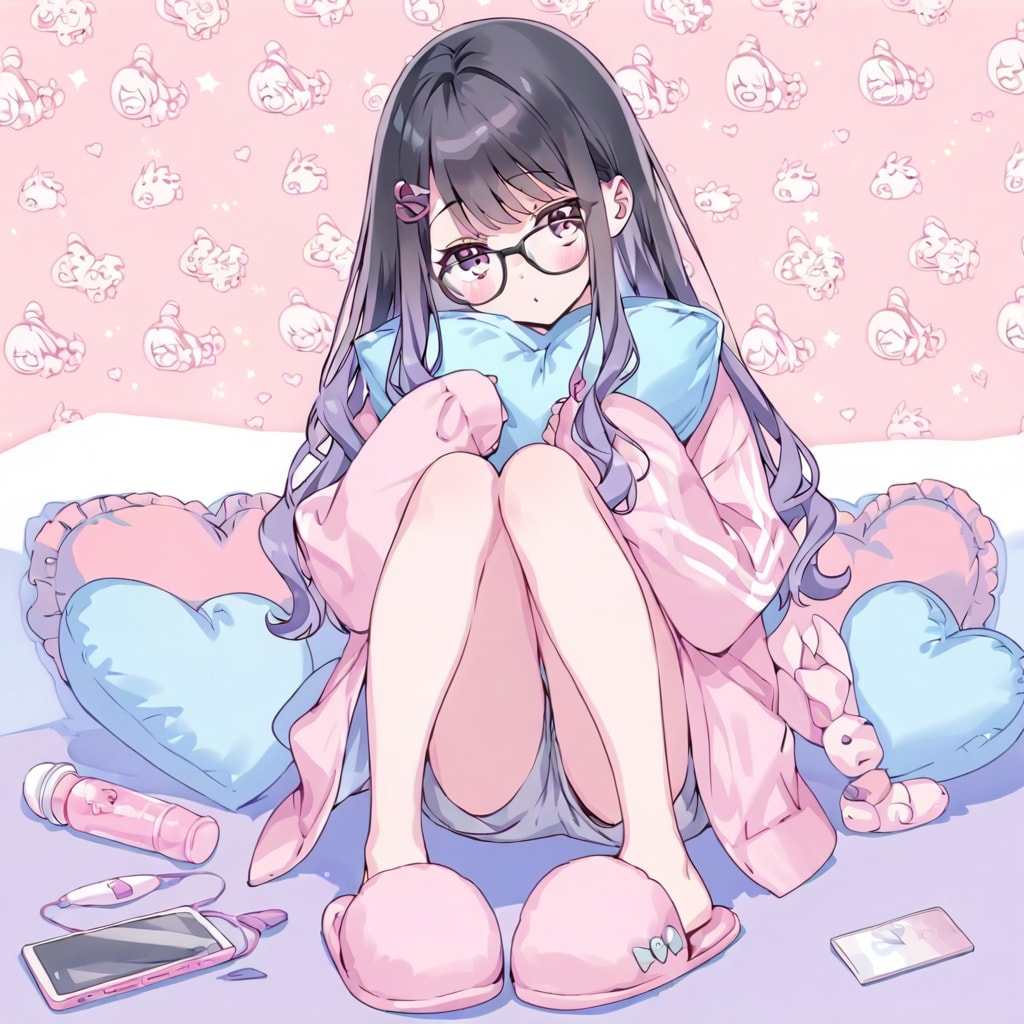 眼鏡のおんなの子♡