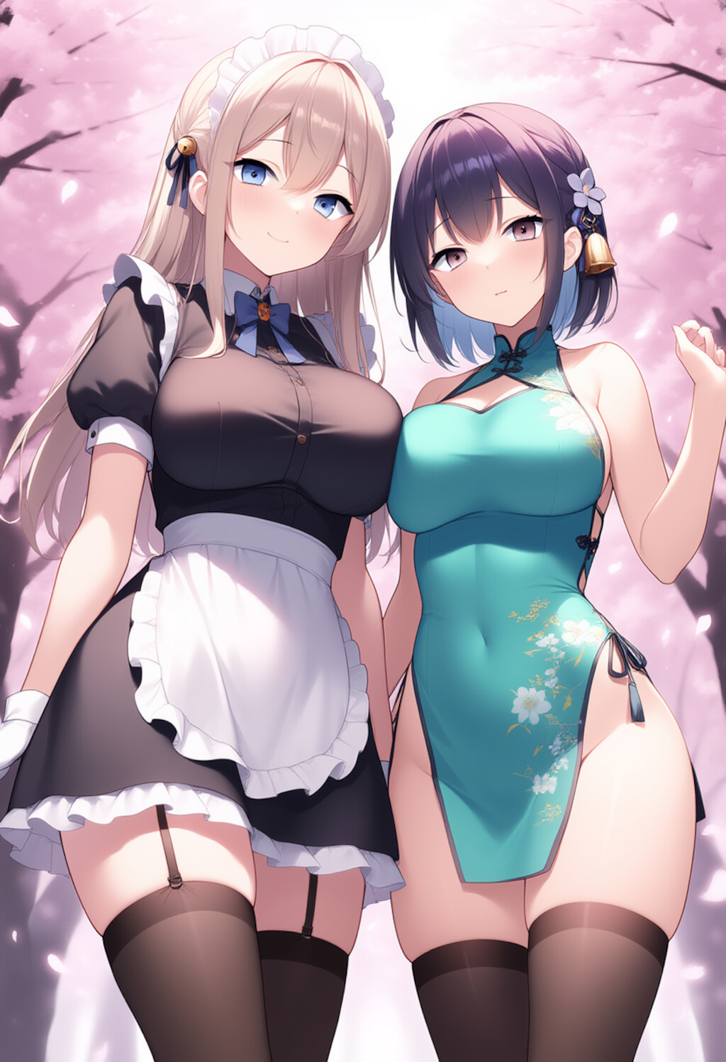 チャイナドレスｘメイド