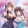 チャイナドレスｘメイド 8枚目