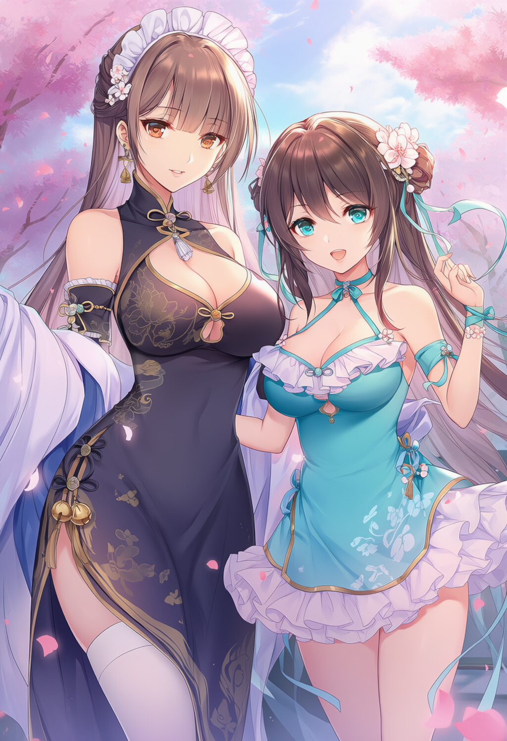 チャイナドレスｘメイド