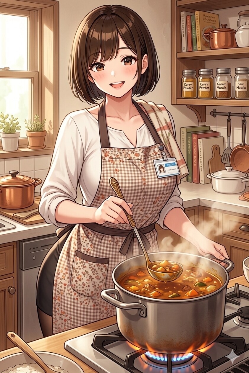 スパイス香る特製カレー | の人気AIイラスト・グラビア