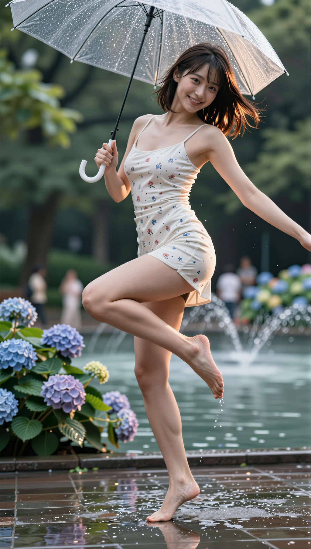 傘のダンス