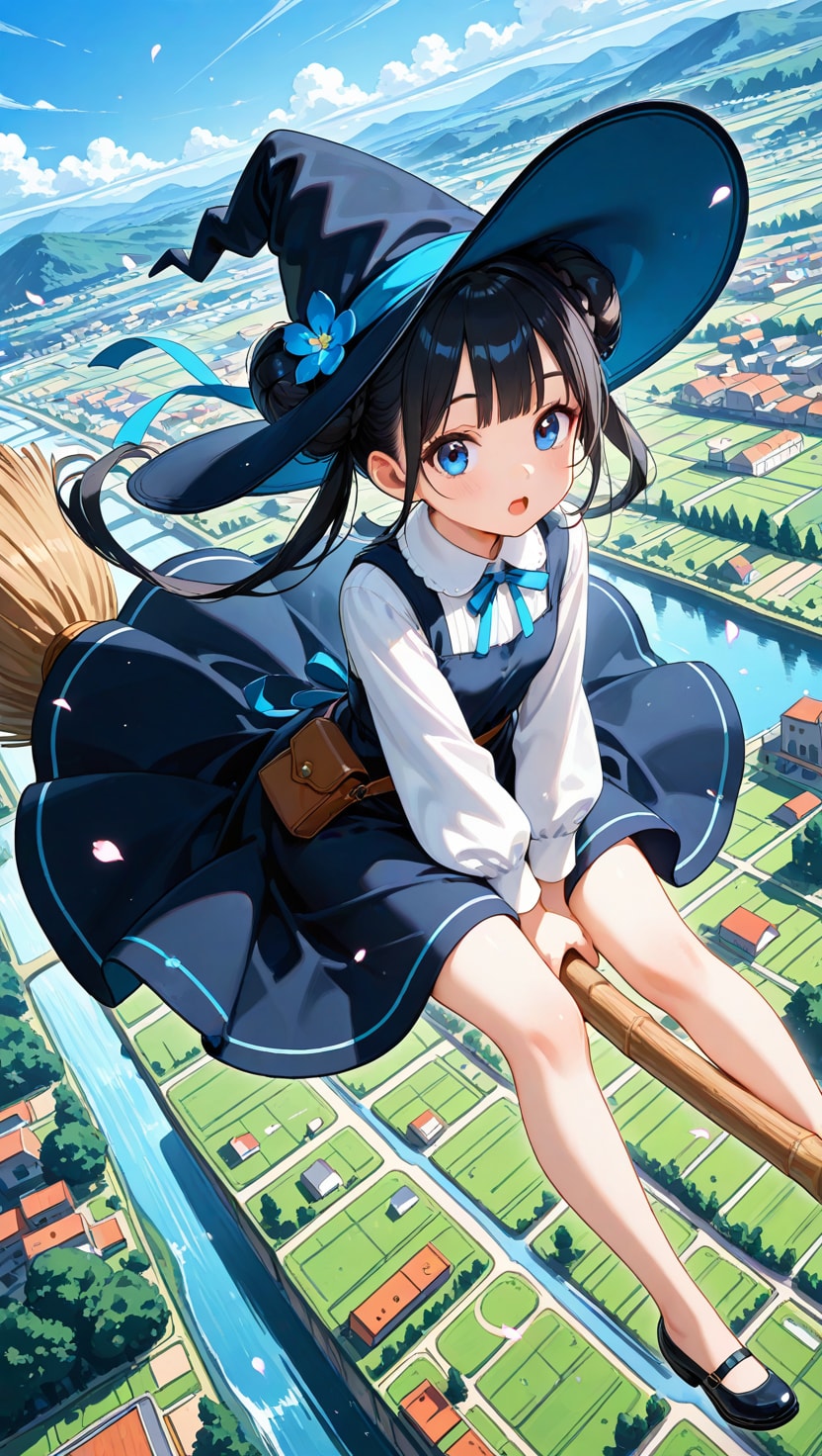 魔女っ子おだんごちゃん | の人気AIイラスト・グラビア