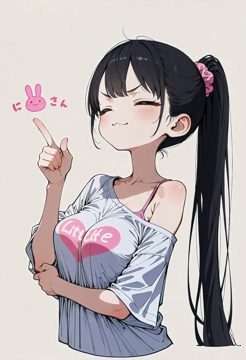 将来はこんな感じになっておにーさんを射止めちゃうんだ