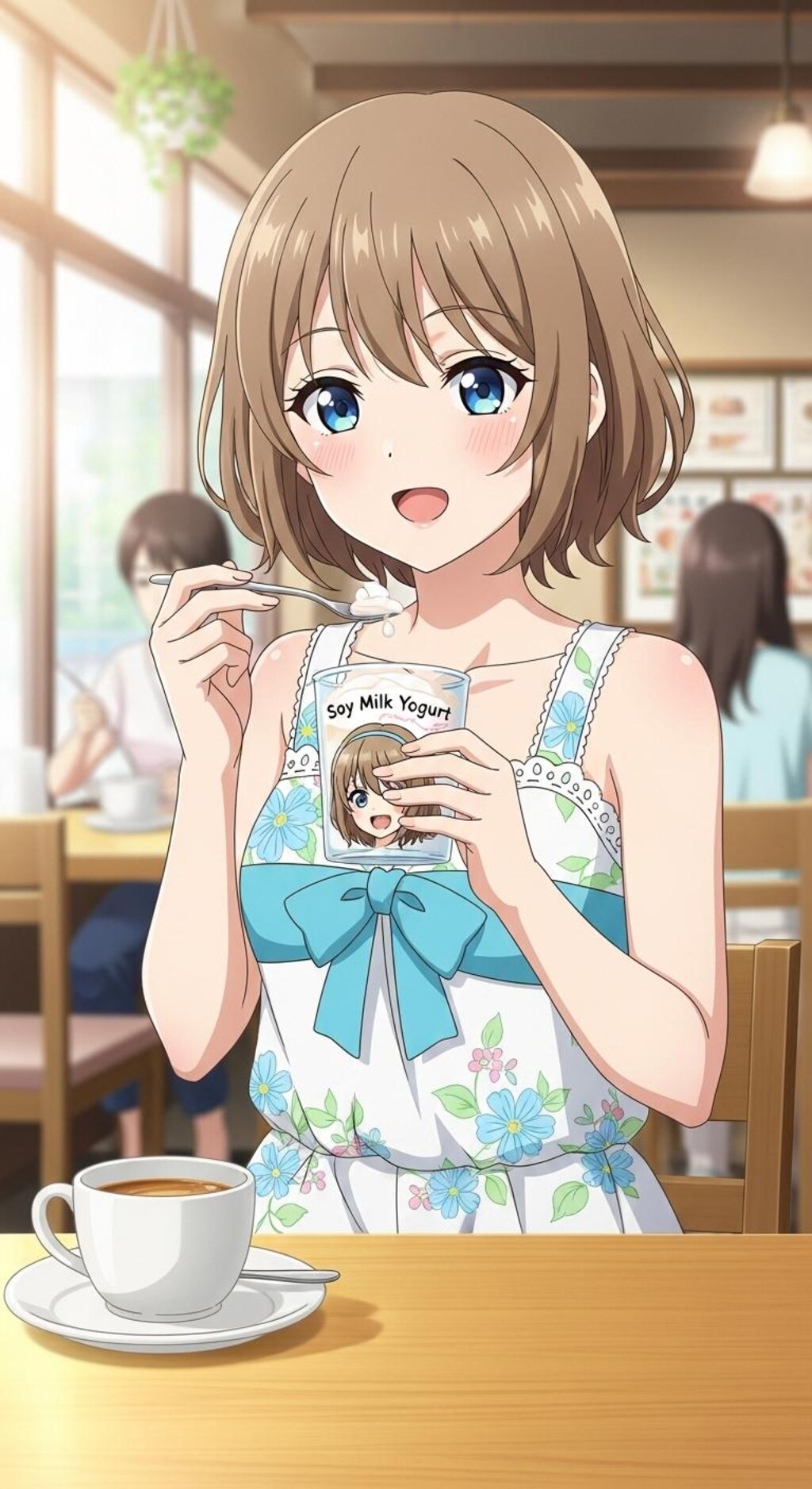 豆乳で作ったヨーグルトの日