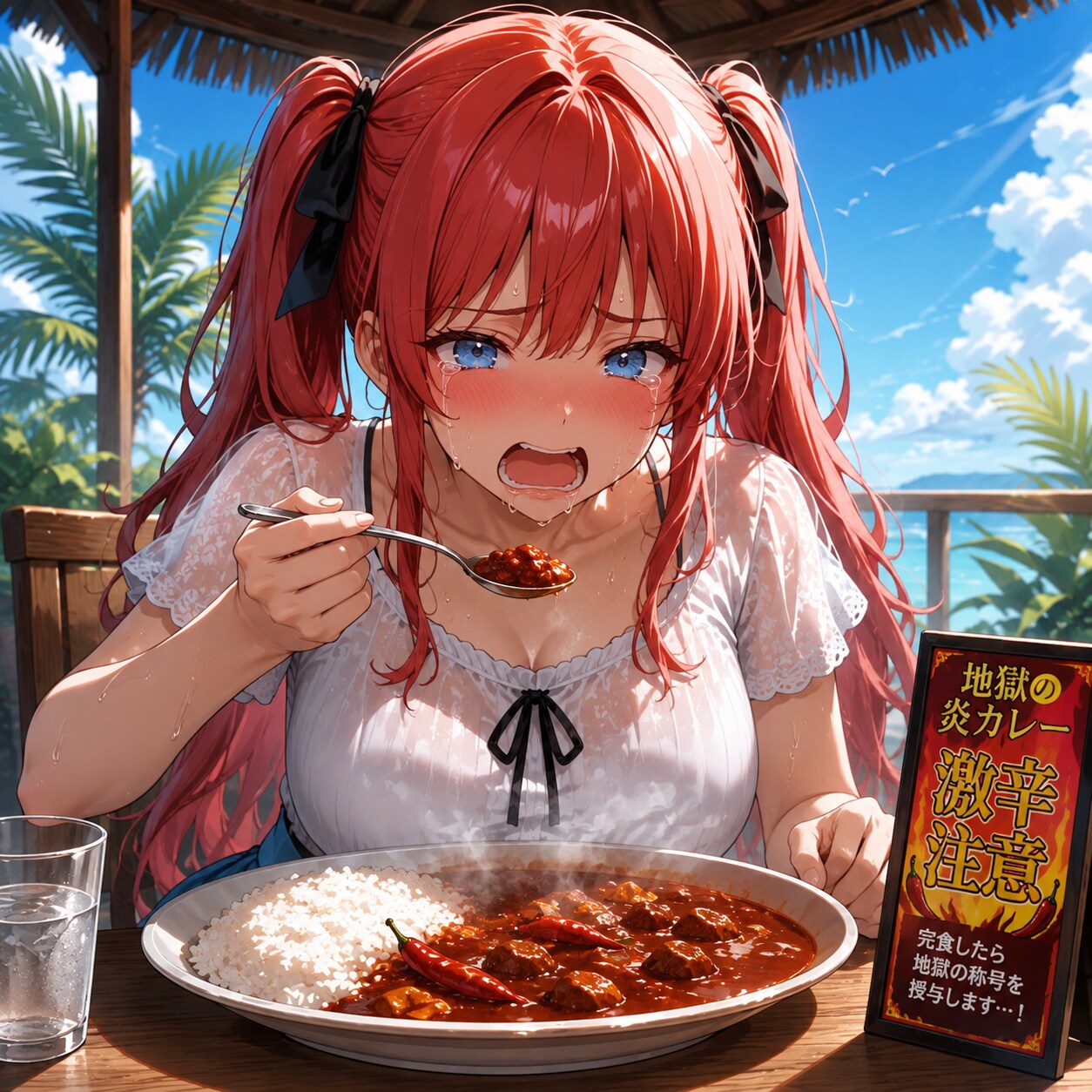 地獄の激辛カレー | の人気AIイラスト・グラビア