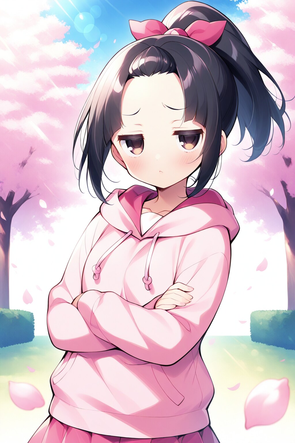 桜とうちの子　その６