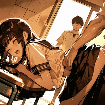 ぼ、僕の彼女、先生と何をして…!?