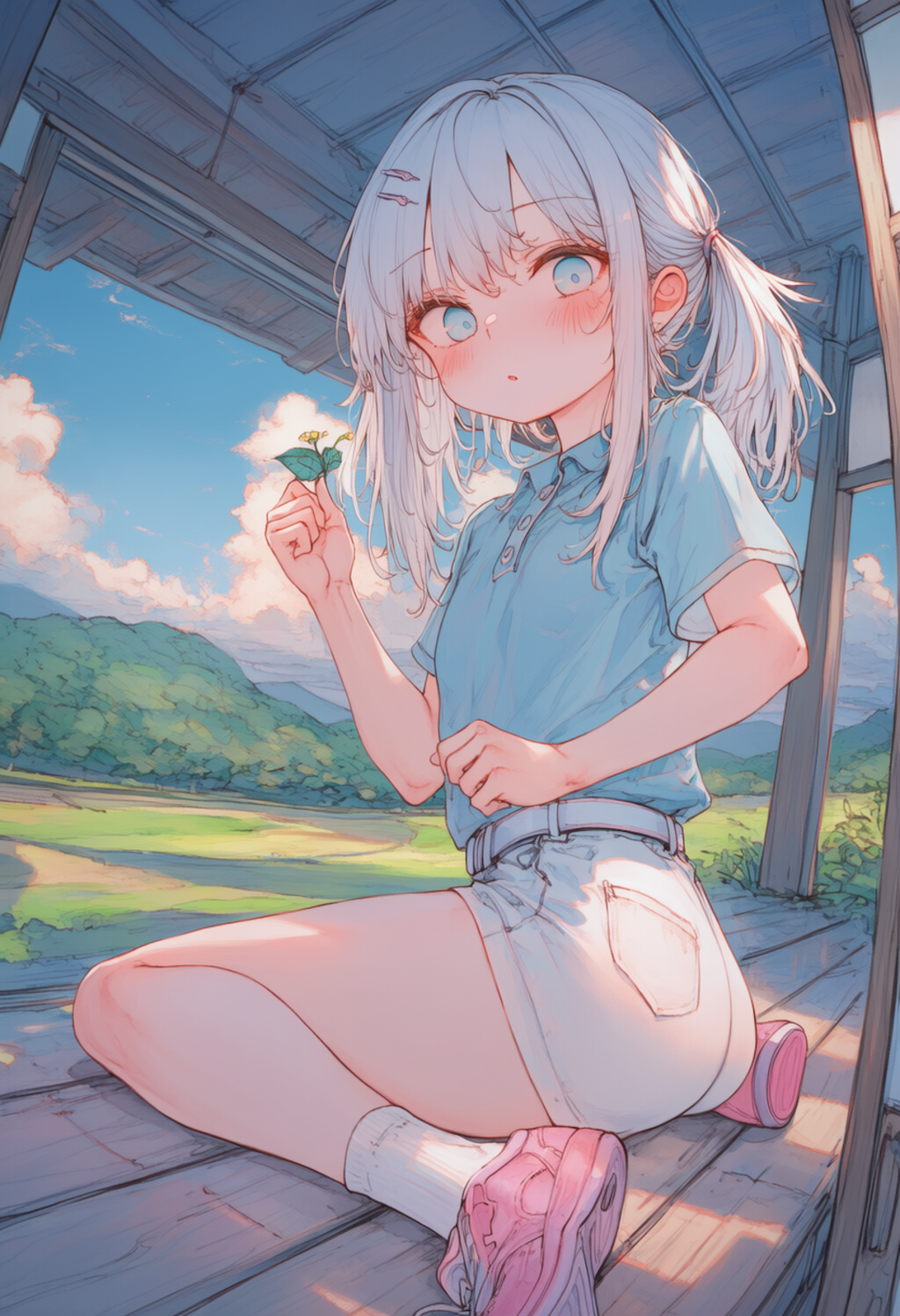 田舎でロリとお散歩_0517