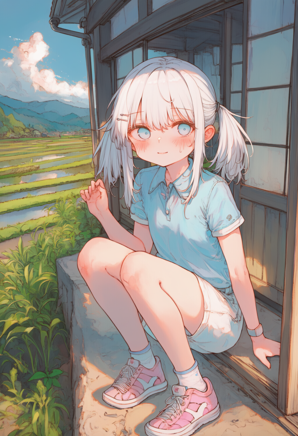 田舎でロリとお散歩_0517
