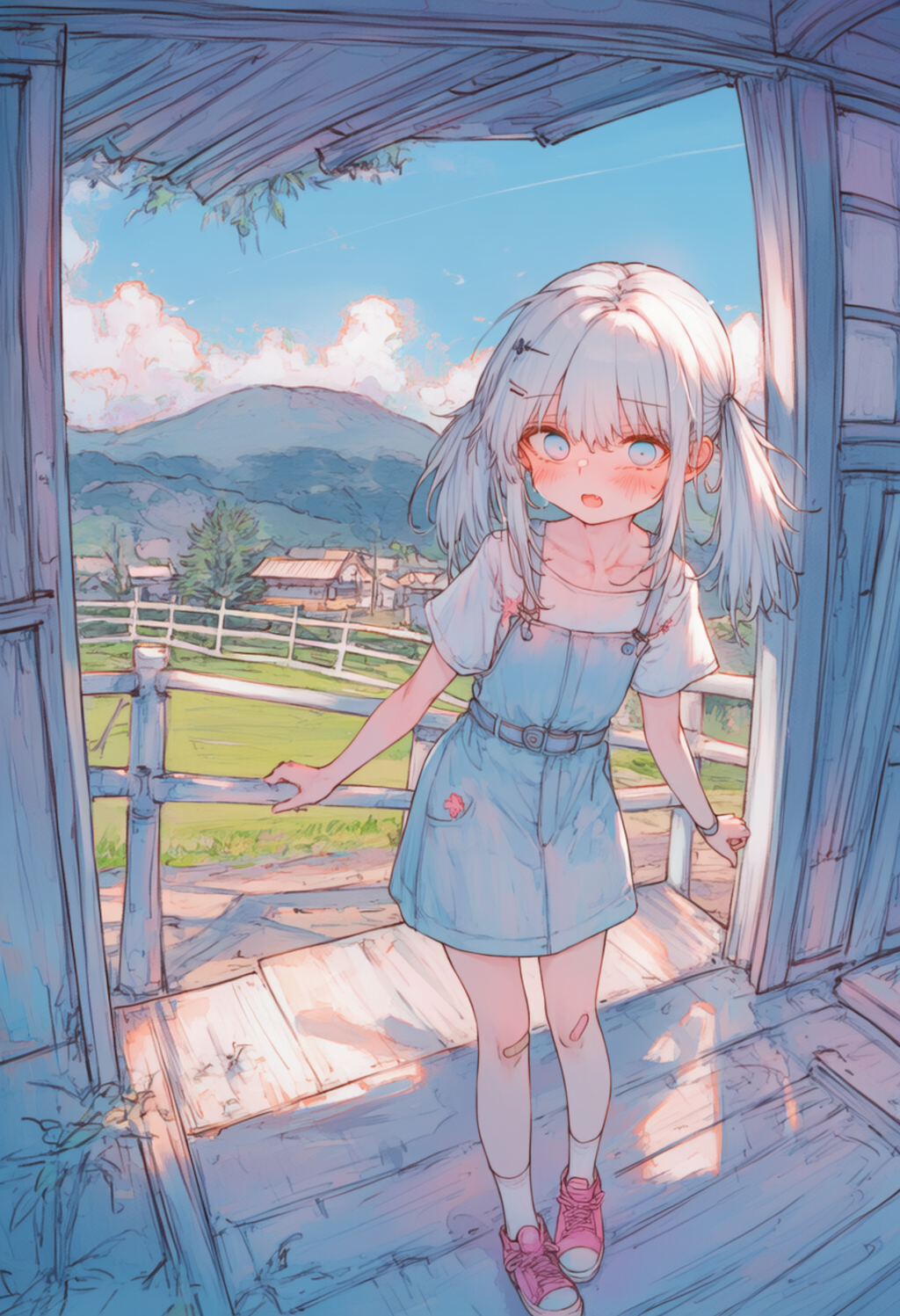 田舎でロリとお散歩_0517