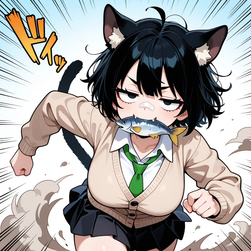 もしも、三分一茜ちゃんがねこちゃんだったら・・・・。