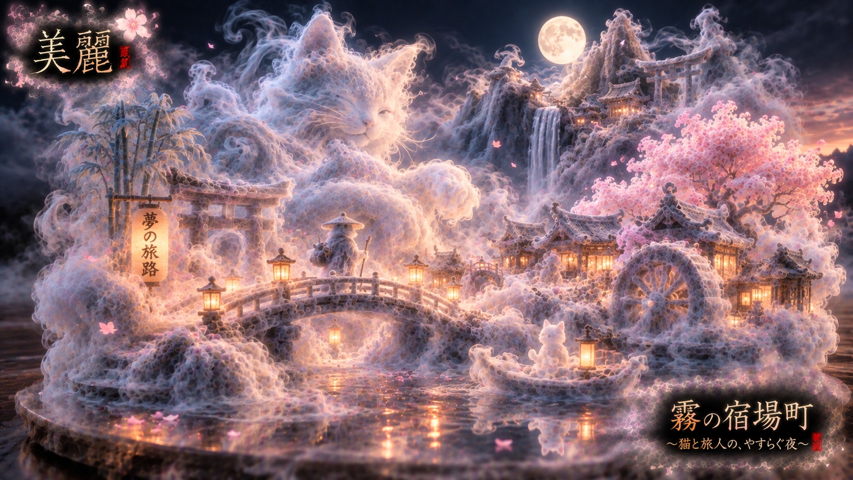 Beautiful Steam and Mist / 美麗 蒸気・煙霧 #patreon #ChatGPT #customGPT #GPTs #美麗 #蒸気 #煙霧 #Steam #Mist #bea | の人気AIイラスト・グラビア