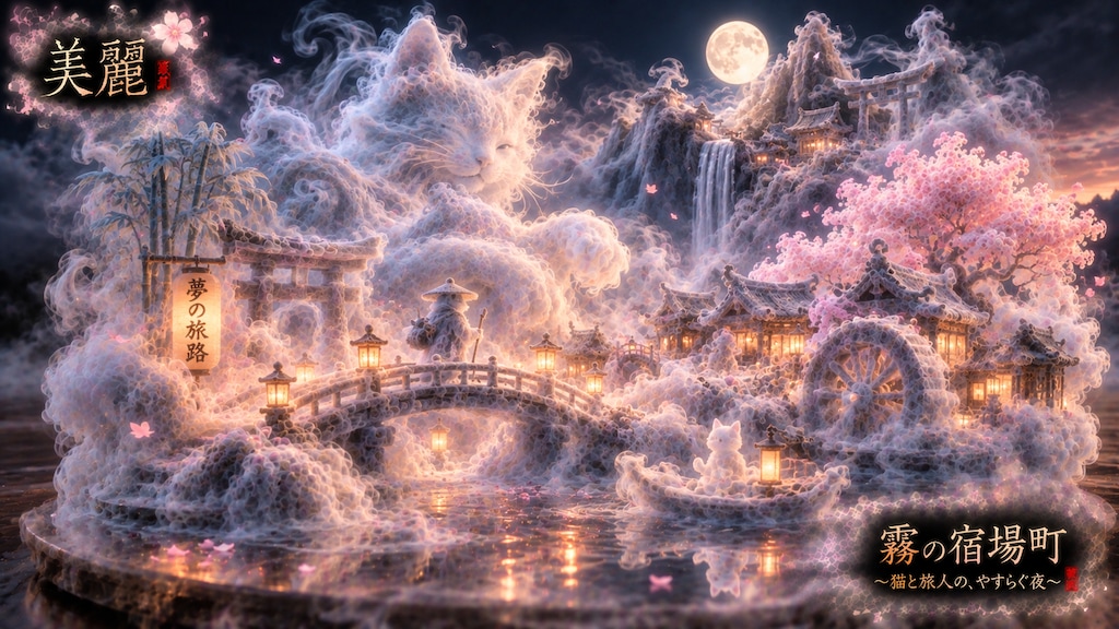 Beautiful Steam and Mist / 美麗 蒸気・煙霧 #patreon #ChatGPT #customGPT #GPTs #美麗 #蒸気 #煙霧 #Steam #Mist #bea