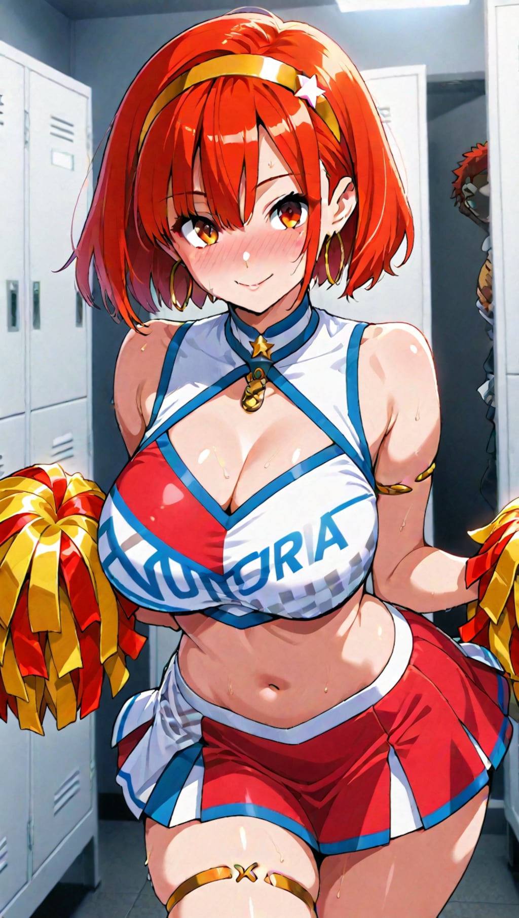 スタイリッシュなチアガール