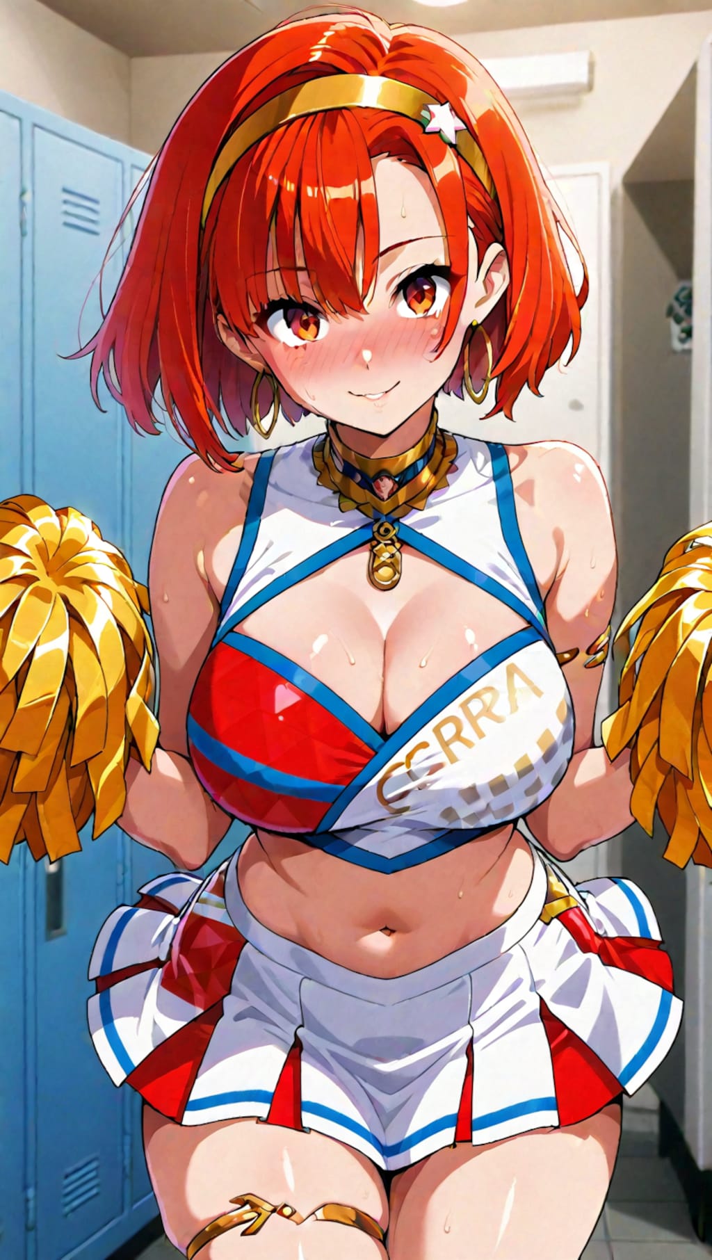 スタイリッシュなチアガール