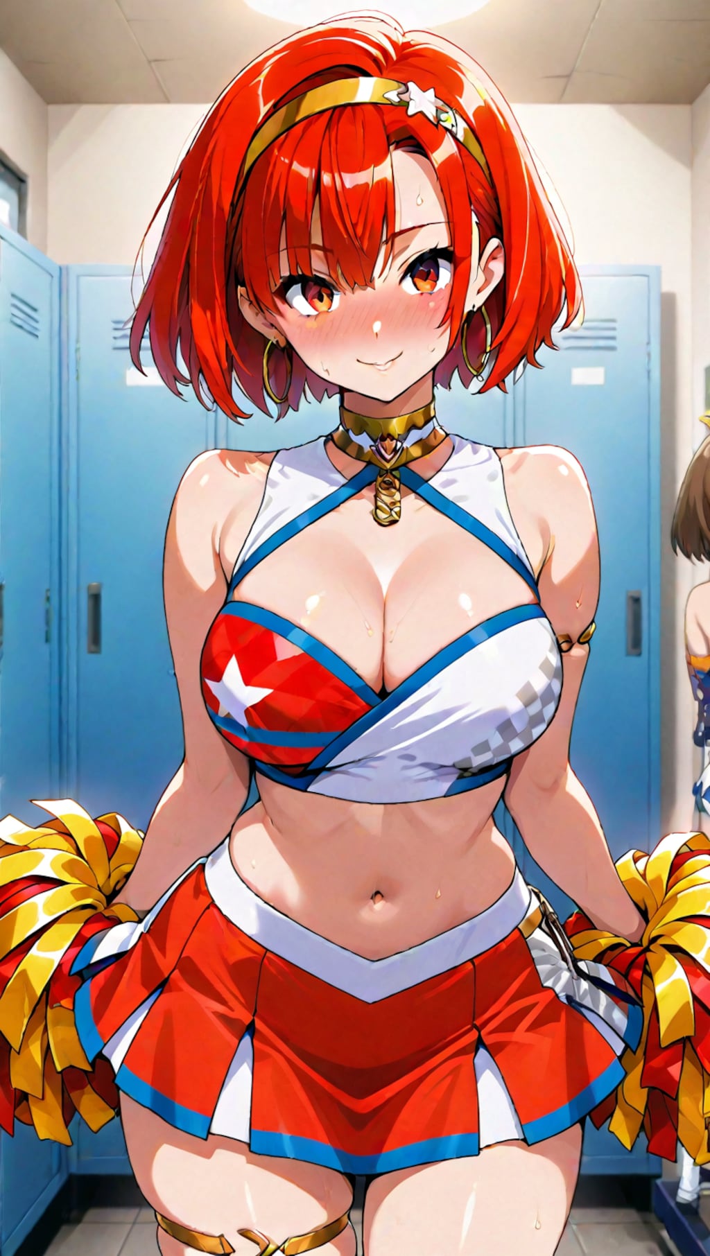 スタイリッシュなチアガール