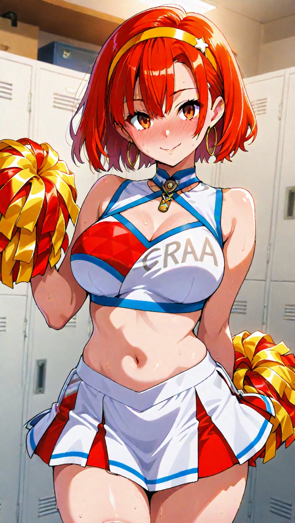 スタイリッシュなチアガール