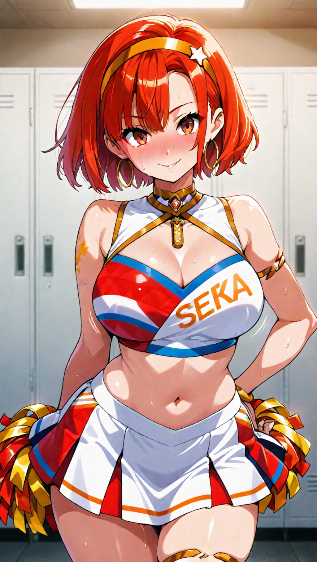 スタイリッシュなチアガール