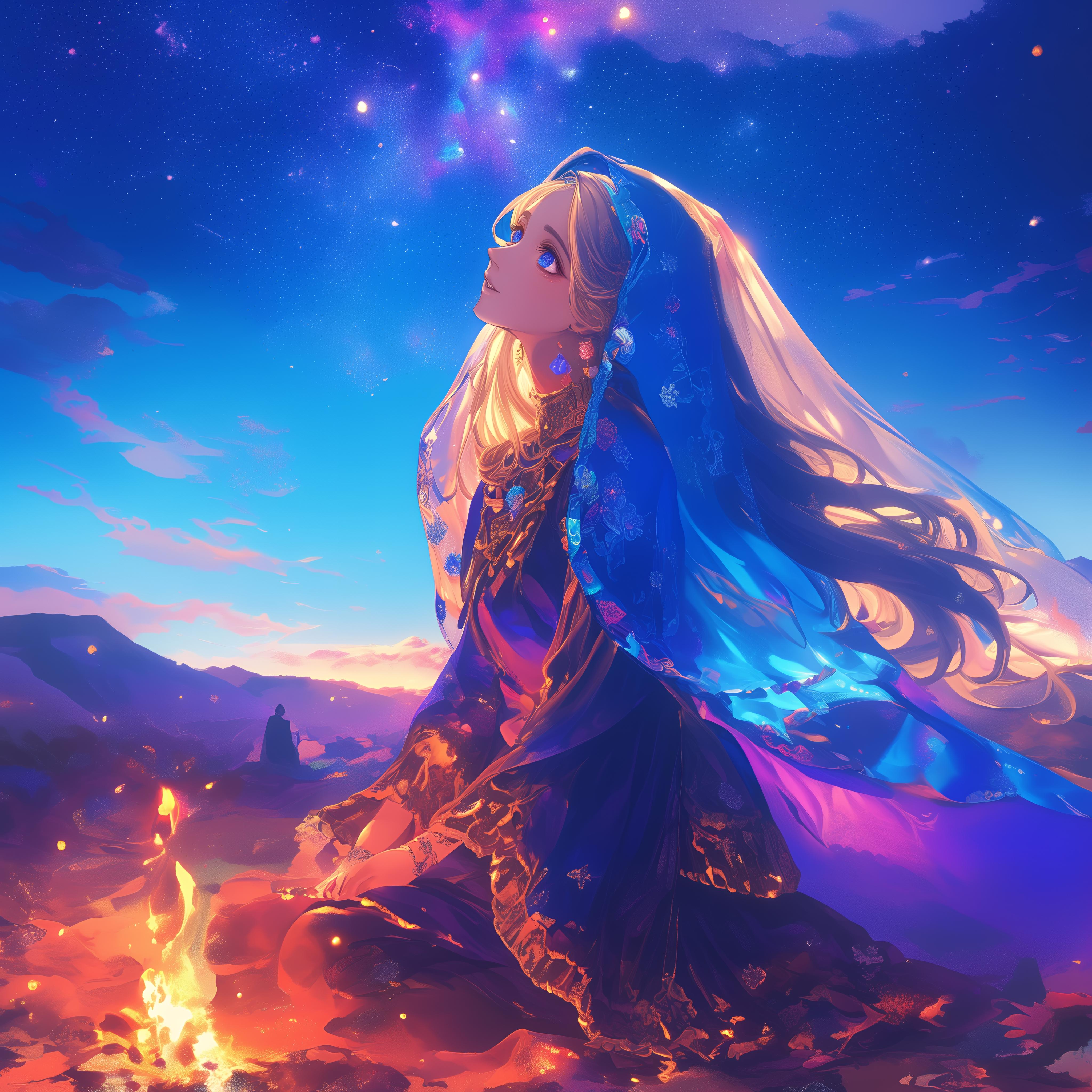 シルクロードの夜 | の人気AIイラスト・グラビア