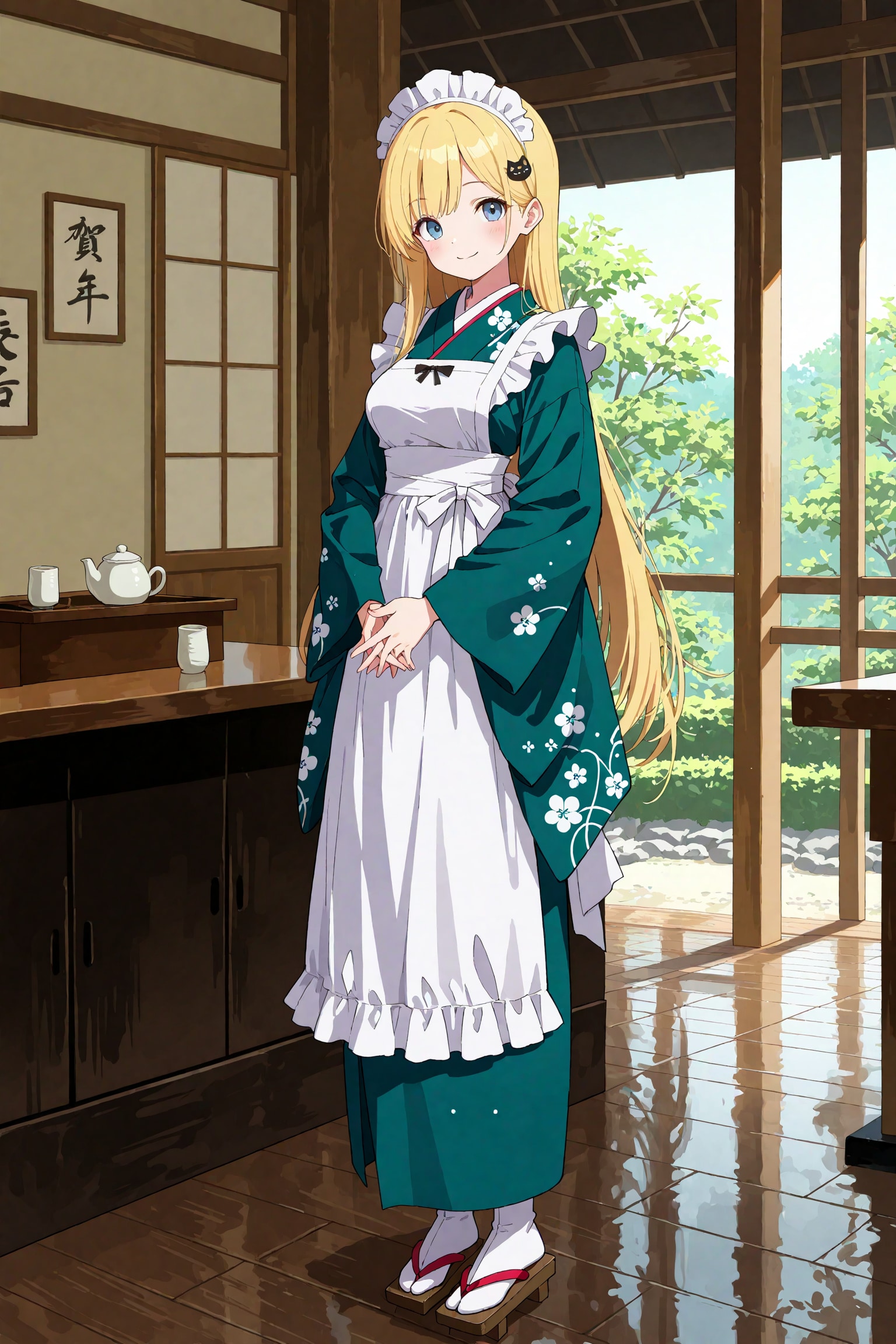 和装メイドのひまりちゃん