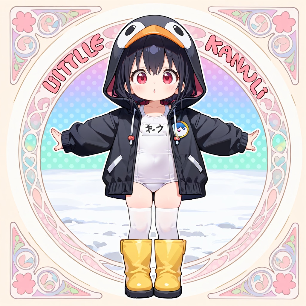 南極のペンギンちゃんアイスキャンデー付属シール