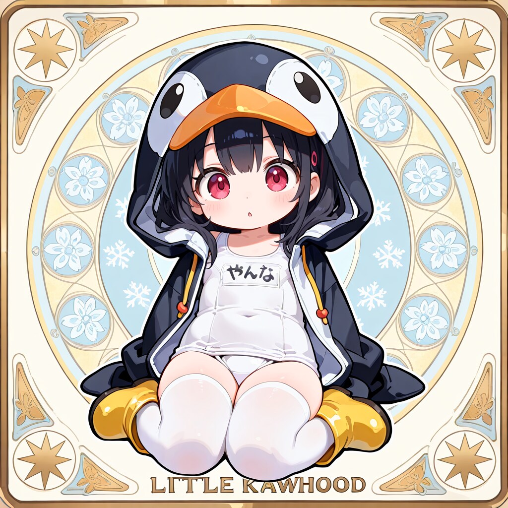 南極のペンギンちゃんアイスキャンデー付属シール