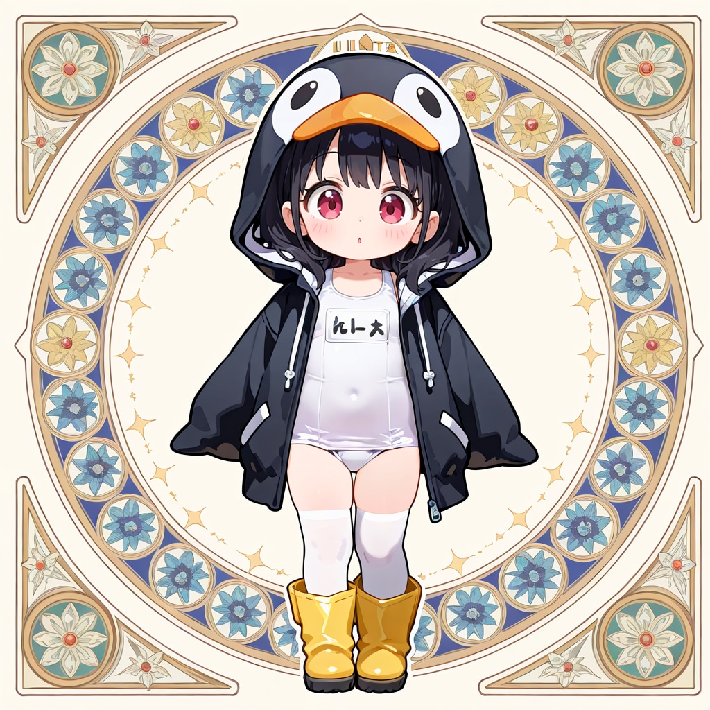 南極のペンギンちゃんアイスキャンデー付属シール