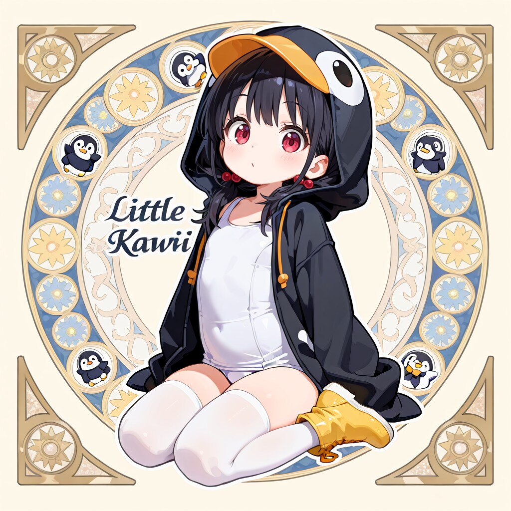 南極のペンギンちゃんアイスキャンデー付属シール