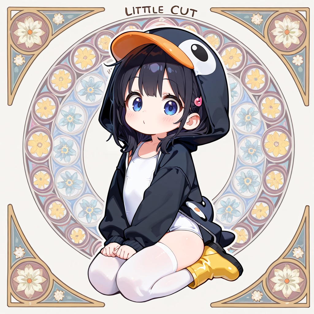 南極のペンギンちゃんアイスキャンデー付属シール