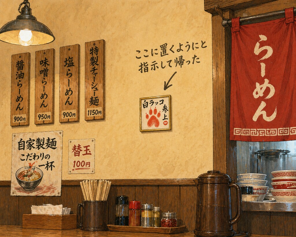 有名人の来るラーメン屋