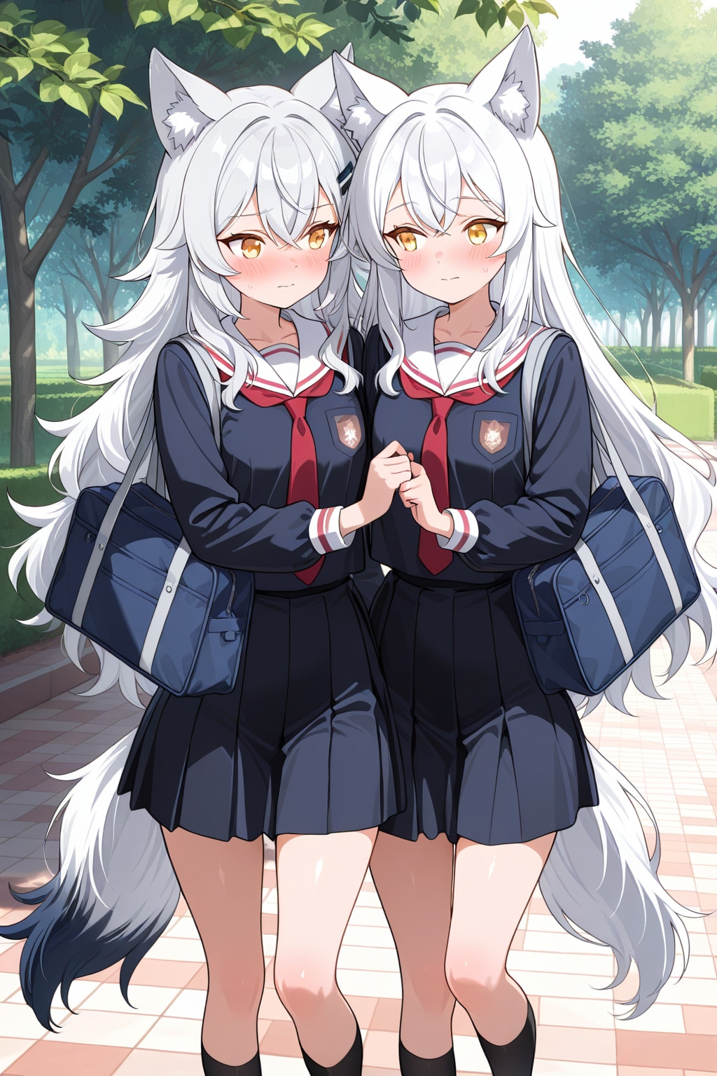 love between wolves | の人気AIイラスト・グラビア