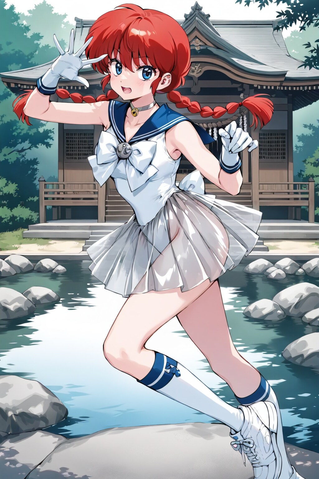 セーラーらんまー出撃準備！