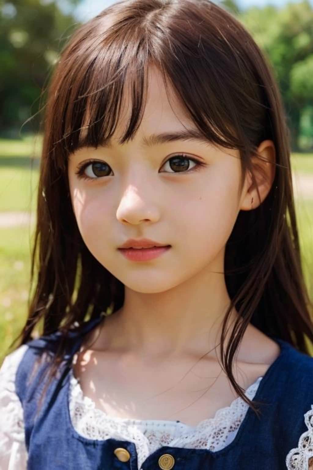 童顔の女の子