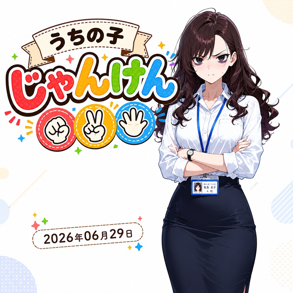 うちの子じゃんけん 2026/06/29