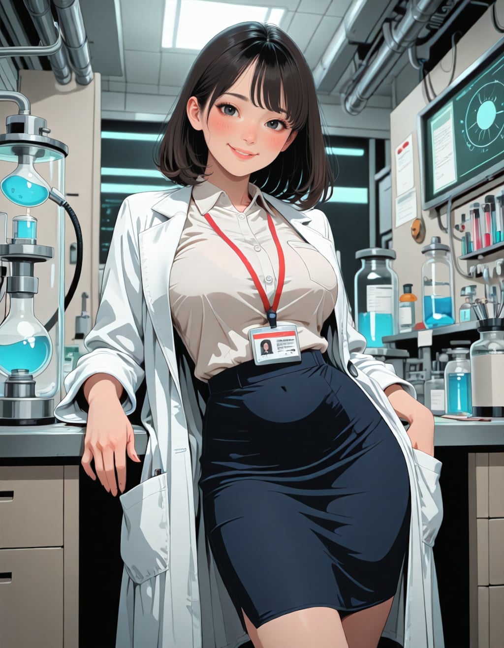 研究所の新人研究員