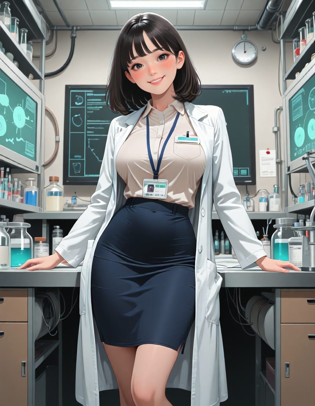 研究所の新人研究員