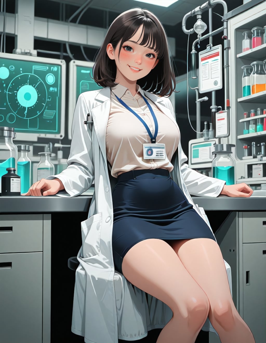 研究所の新人研究員