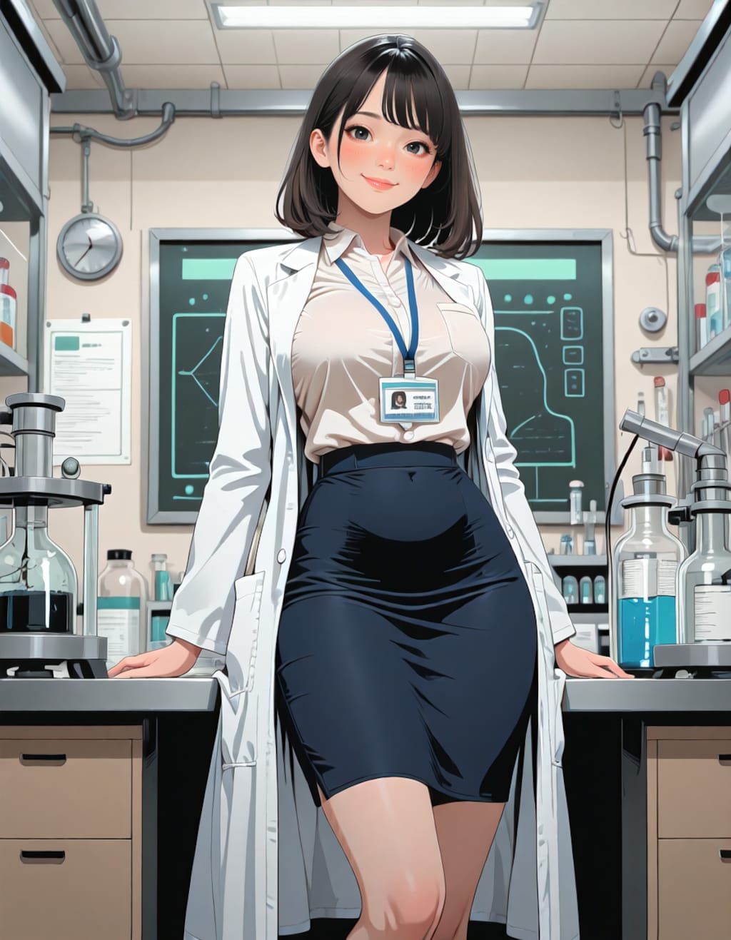 研究所の新人研究員