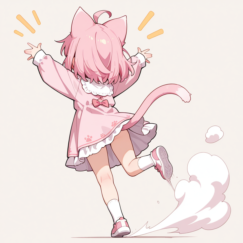 あれっ！？ねこちゃん、何に座ってるの？？？