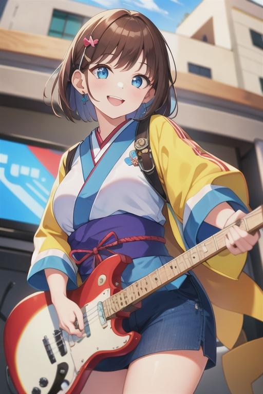 和ロックでなんちゃってバンド | の人気AIイラスト・グラビア