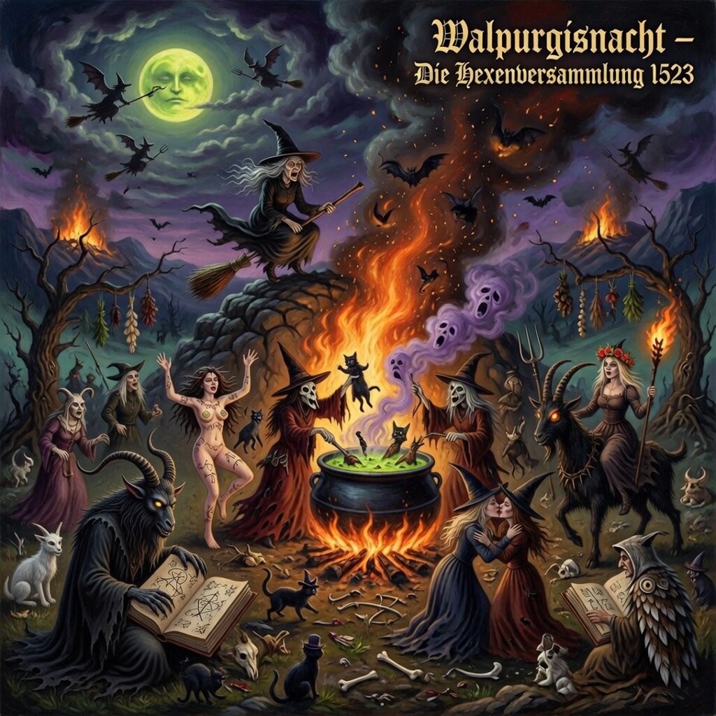 [今日は何の日 4/30] ヴァルプルギスの夜 | の人気AIイラスト・グラビア