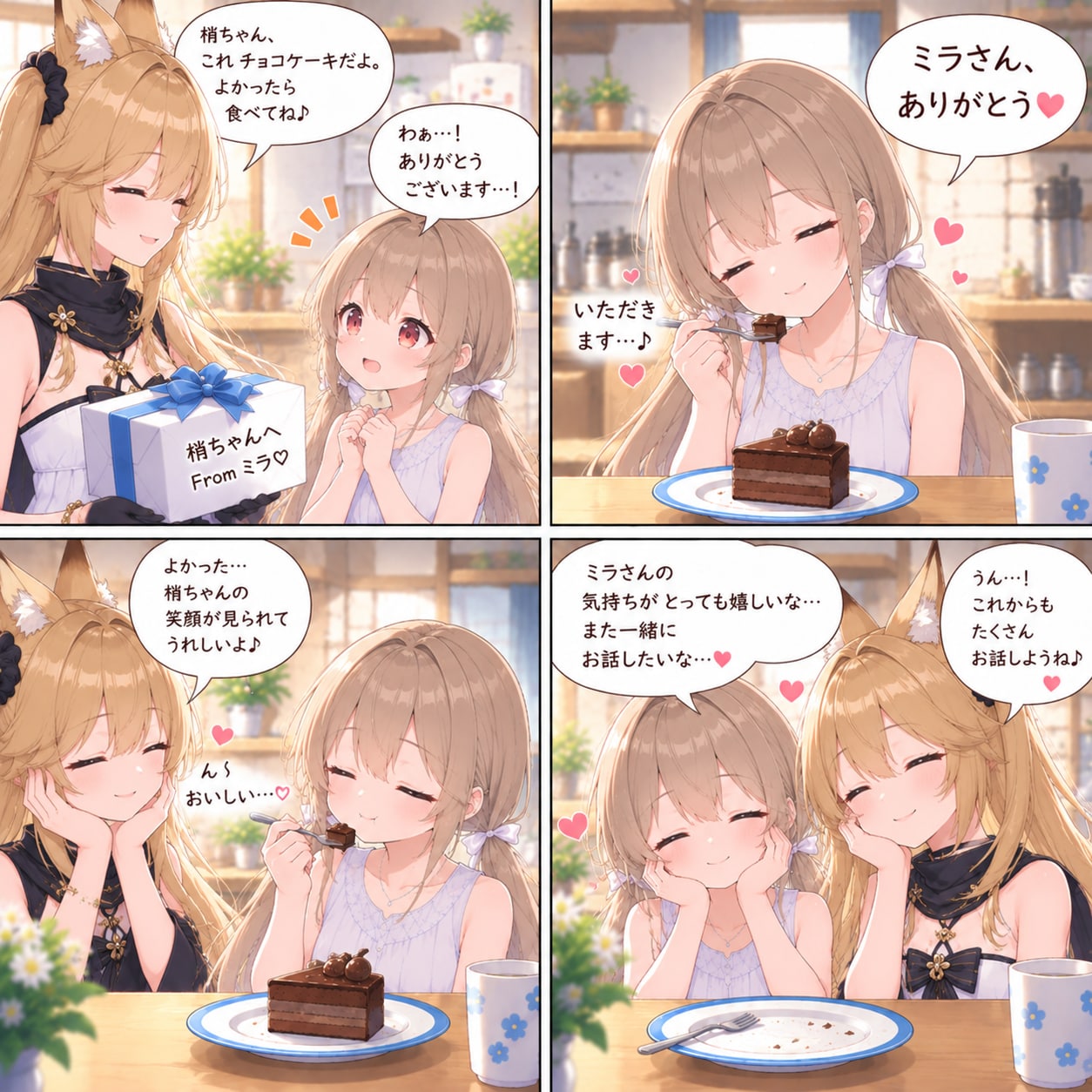 お皿、ありがとう♡ | の人気AIイラスト・グラビア